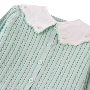 Кардиган вязаный Gingersnaps "Frida Green", мятный